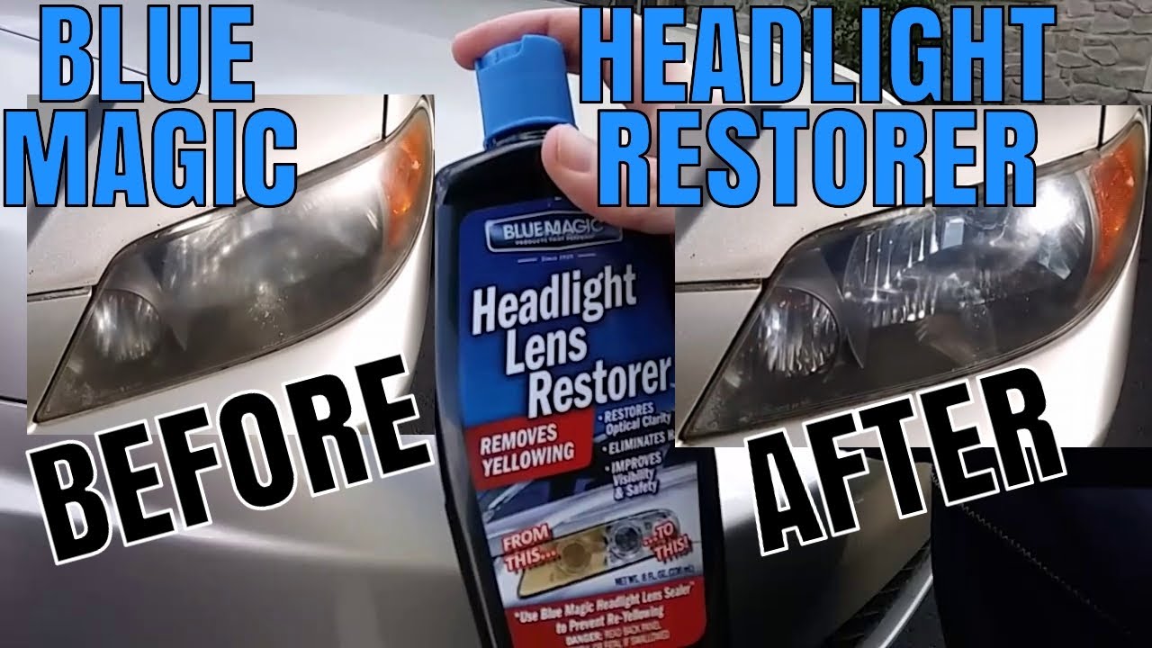 Blue Magic Headlight Lens Restorer Kit Review
