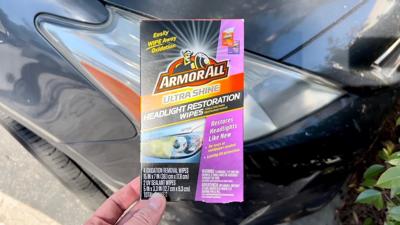 Armor All Ultra Shine Headlight Restoration Wipes Review