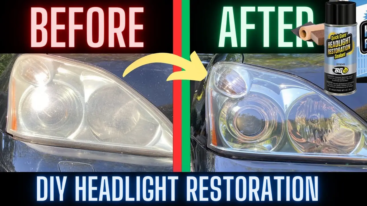 BG Quick Cure® Headlight Restoration Kit Review